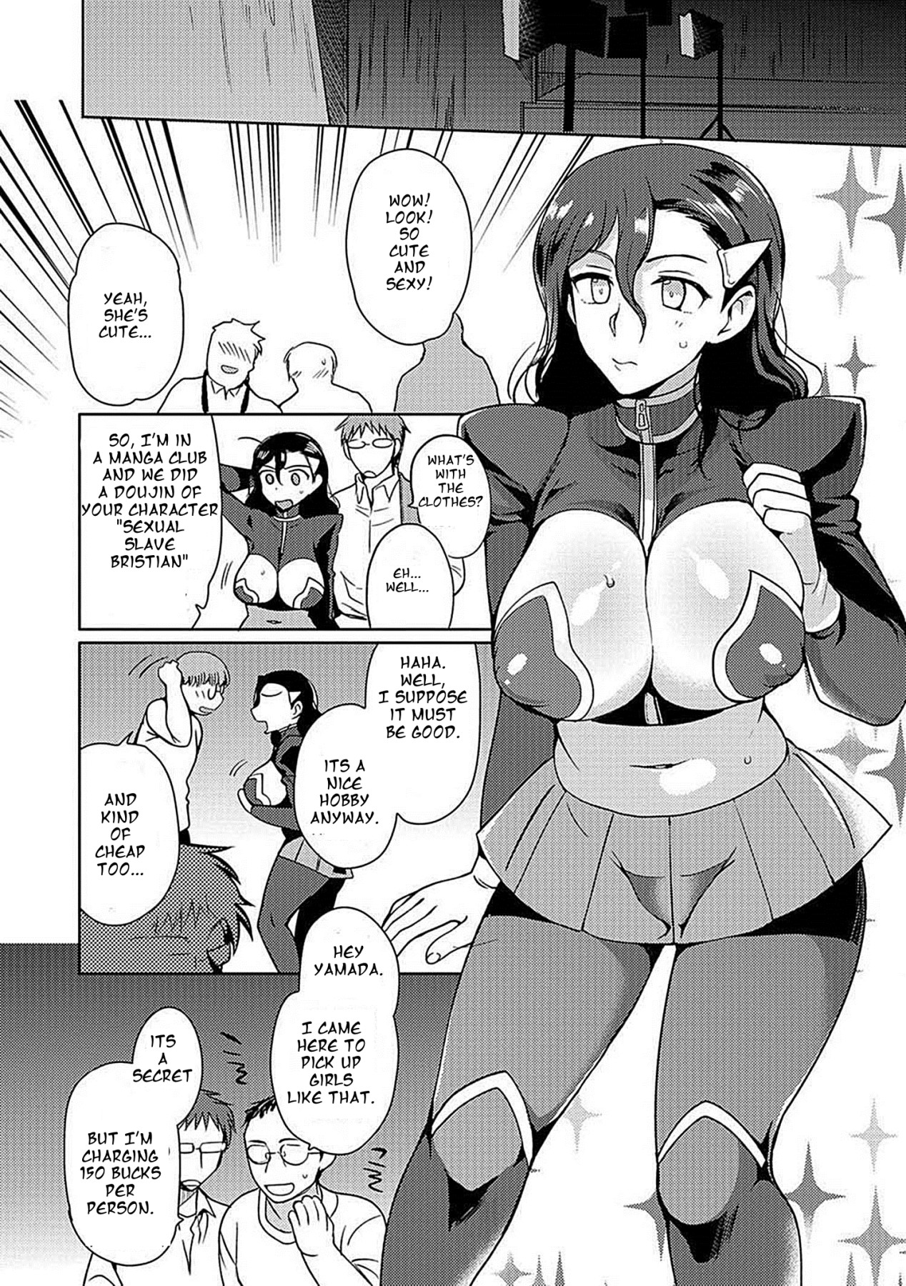 Hentai Manga Comic-A Job For a TS Cosplayer-Read-4